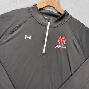 NC Raiders Basketball Pullover Mens 3XL Under Armour Quarter Zip Long Sleeve